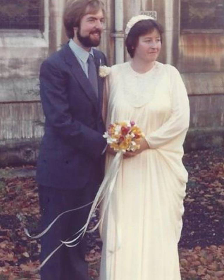 Man and his wife on their wedding day - A letter to my Dad