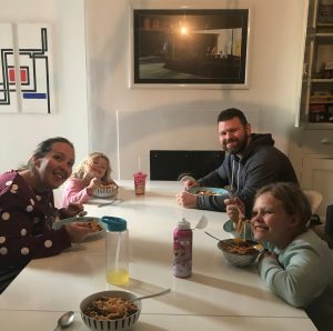 Family dinner time