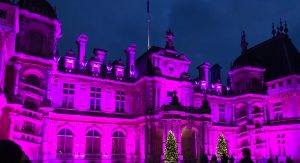 Waddesdon Manor light show - December 2018