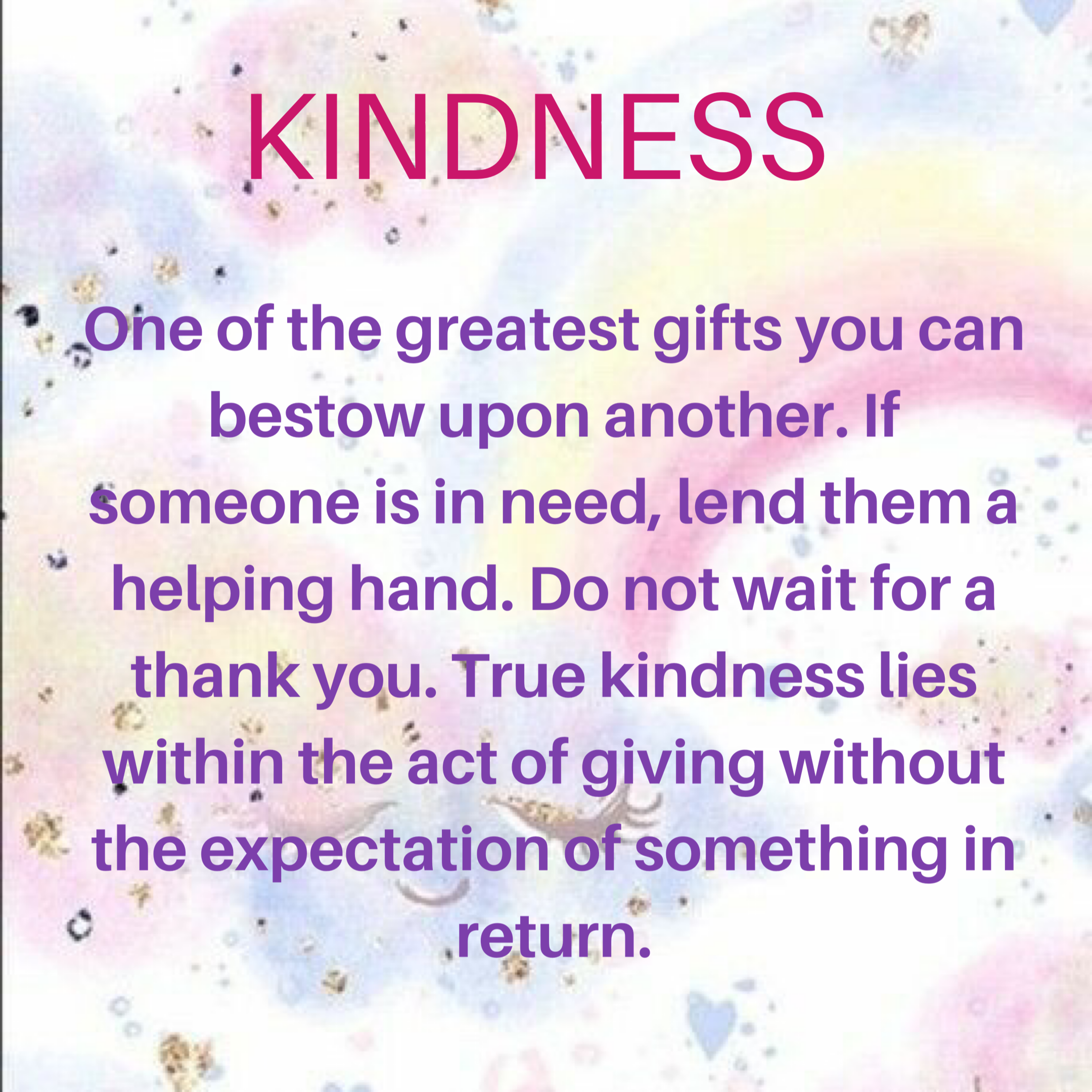 kindness