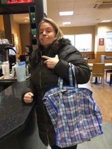 Want to borrow my bag?