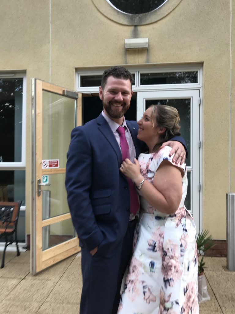 Very happy couple