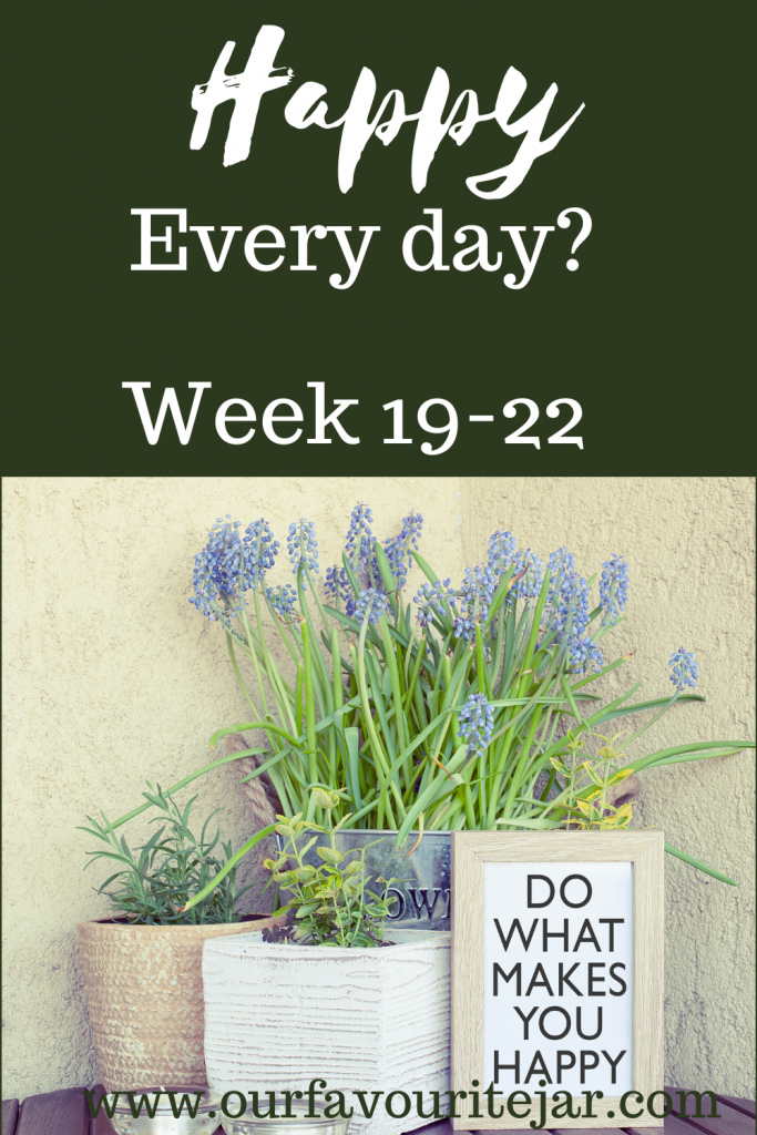 Happy every day? Week 19-22