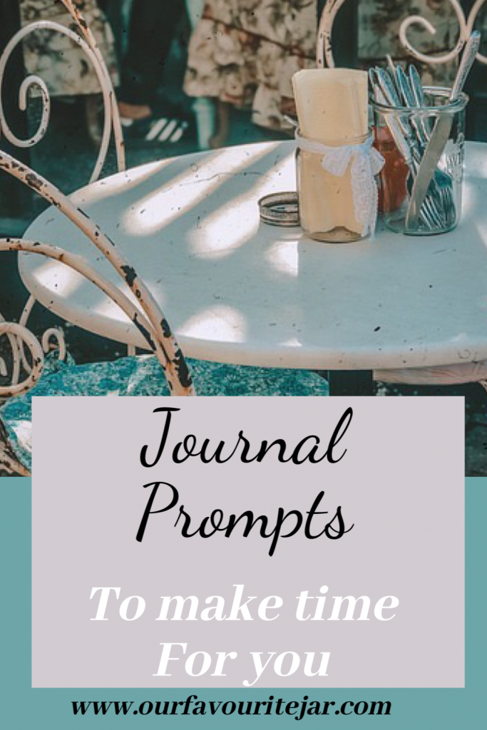 31 Journal Prompts to make time for you