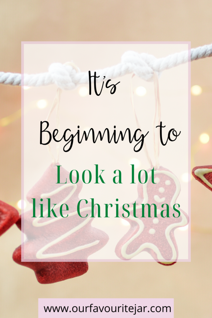 beginning to look a lot like Christmas