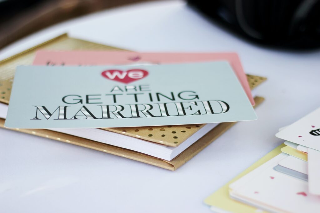 Creative while wedding planning